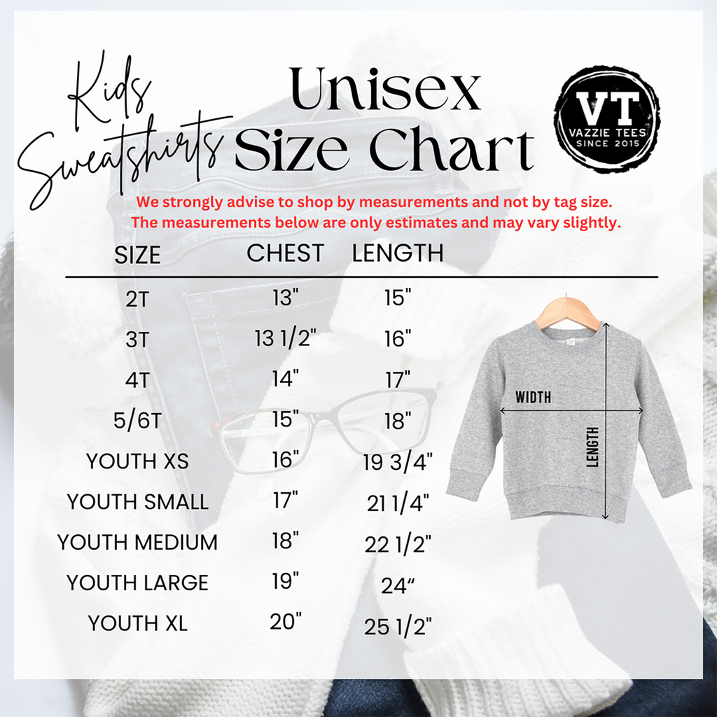 Feelin' Lucky Vibes Kids' Sweatshirt - Vazzie Tees