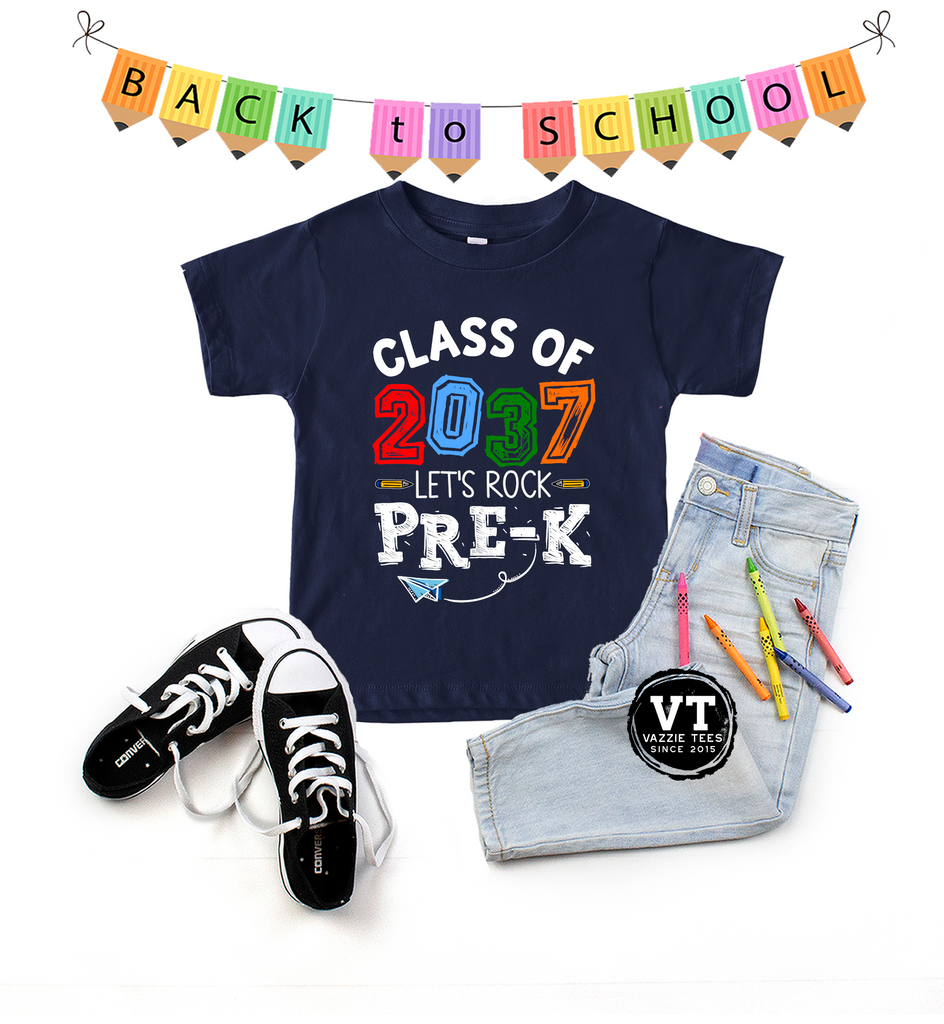 Class of 2037 Let's Rock Pre-K