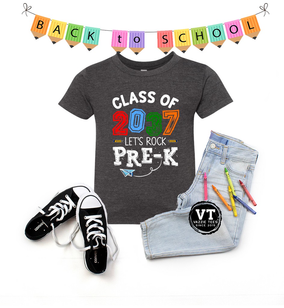 Class of 2037 Let's Rock Pre-K