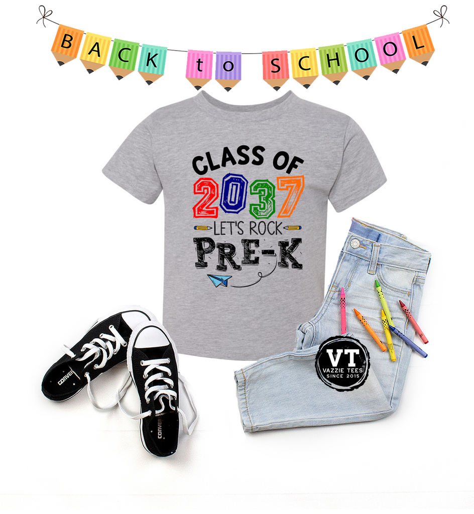 Class of 2037 Let's Rock Pre-K