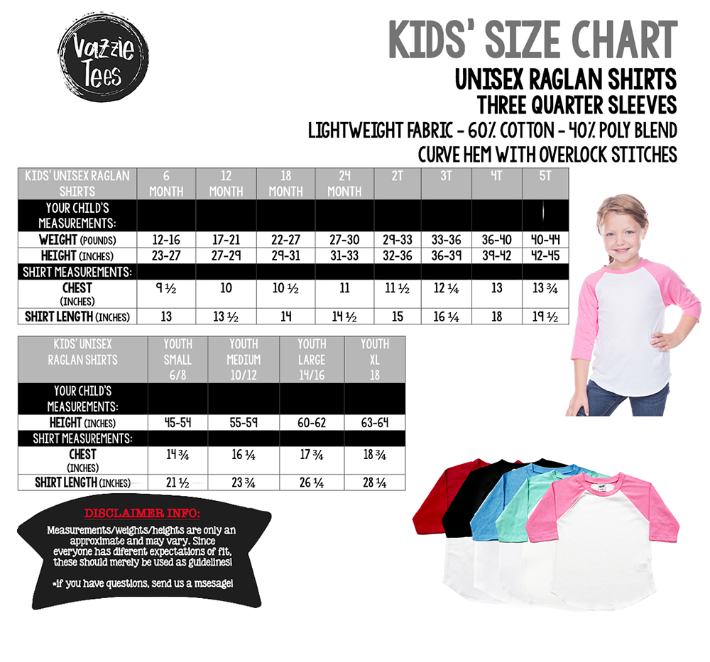 "Eight Roaring Nights" - Raglan, Vazzie Tees