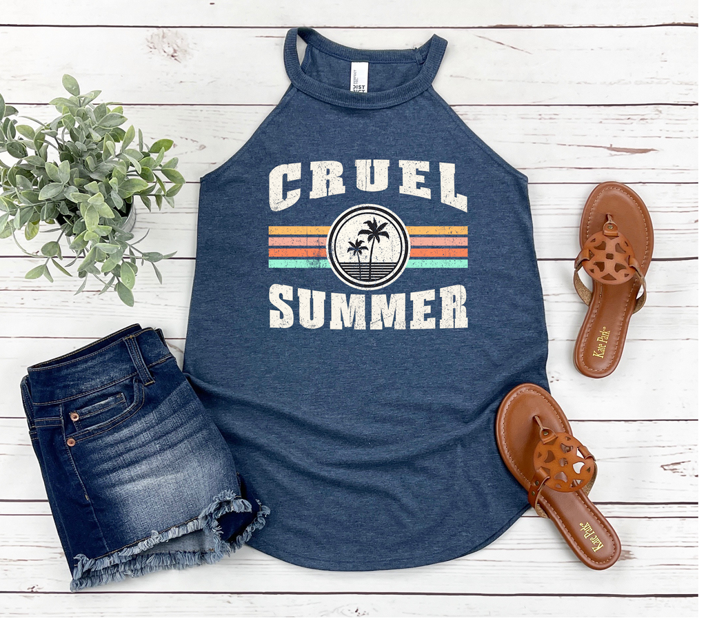 Cruel Summer Rocker Tank Top