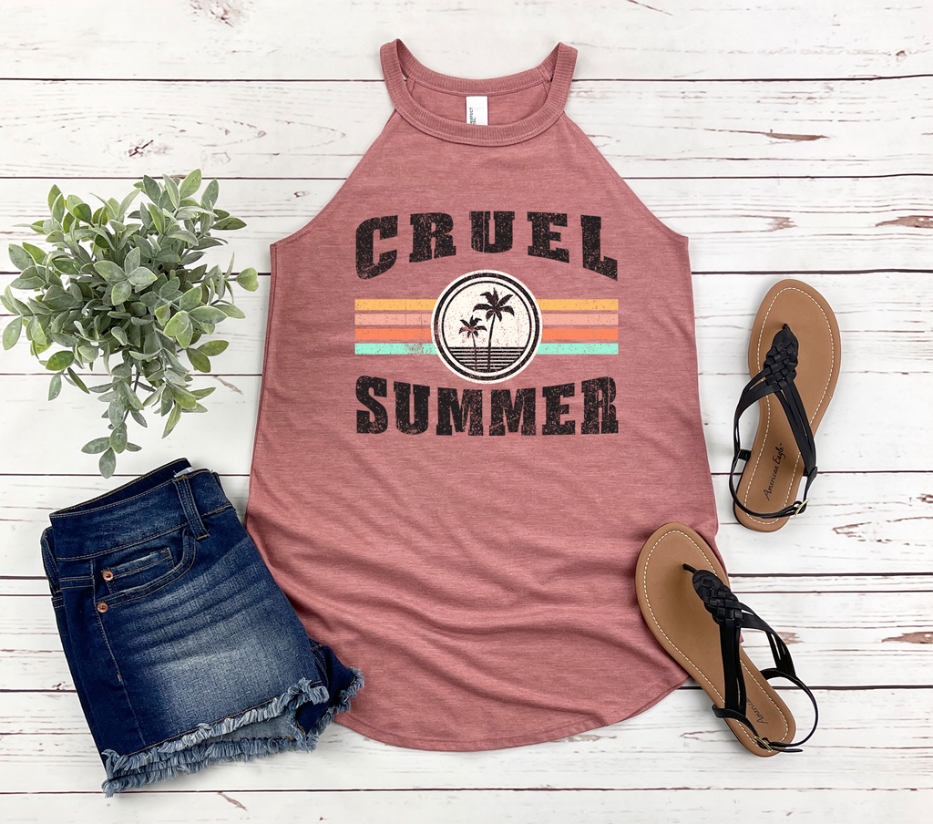 Cruel Summer Rocker Tank Top