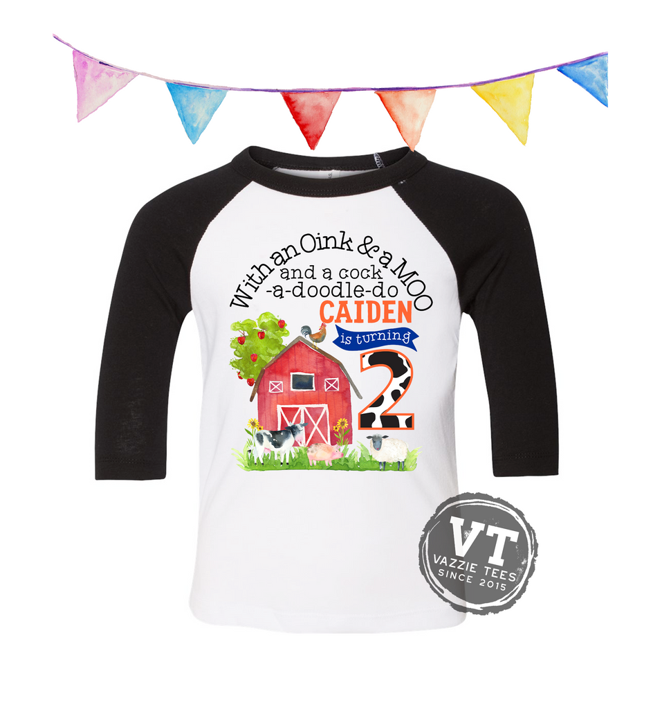 With an Oink and a Moo Farm Theme