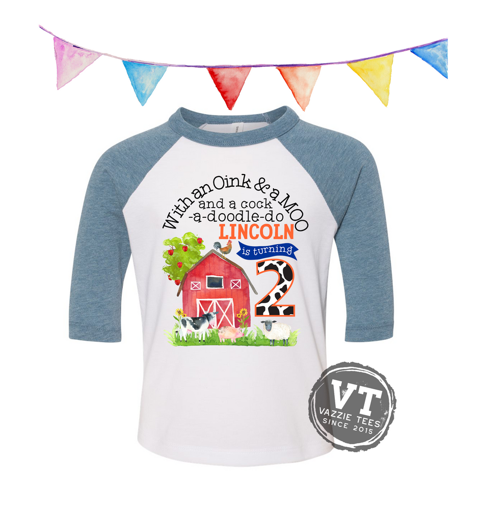 With an Oink and a Moo Farm Theme