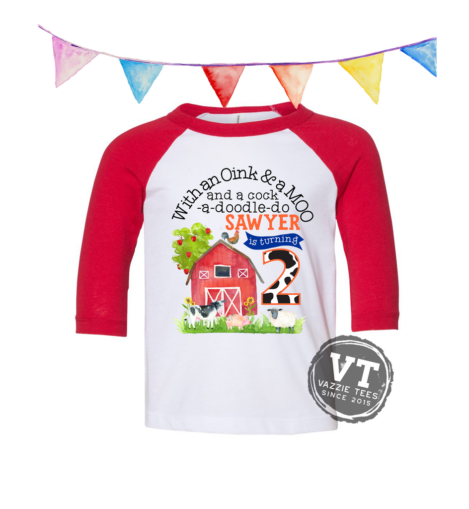 With an Oink and a Moo Farm Theme