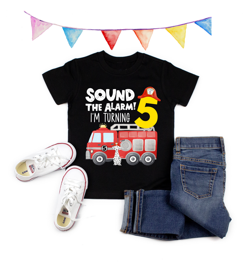 Sound the Alarm I'm Turning 5