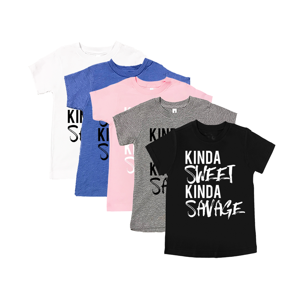 "Kinda Sweet, Kinda Savage Tee", Vazzie Tees