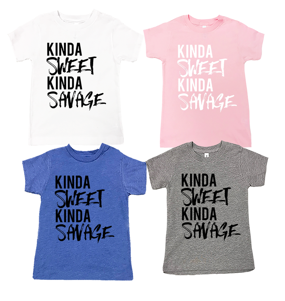"Kinda Sweet, Kinda Savage Tee", Vazzie Tees