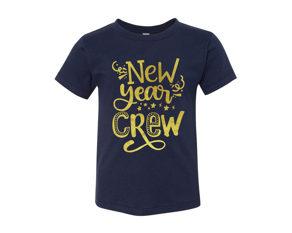 New Year Crew Adult Shirts - Vazzie Tees