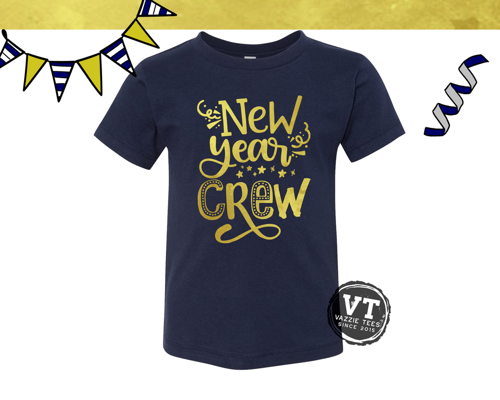New Year Crew Shirt - Vazzie Tees