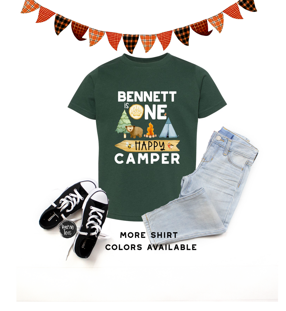 One Happy Camper Personalized