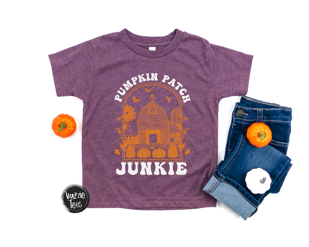 Pumpkin Patch Junkie - Vazzie Tees