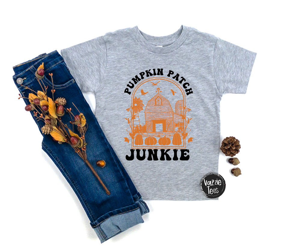 Pumpkin Patch Junkie - Vazzie Tees