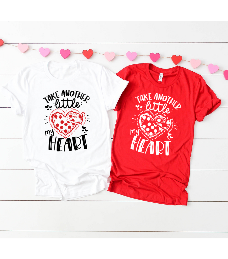 "Take Another Little Pizza My Heart, Vazzie Tees