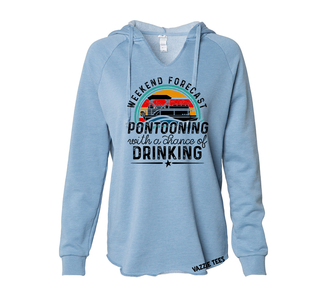 Weekend Forecast Pontooning Hooded Sweatshirt
