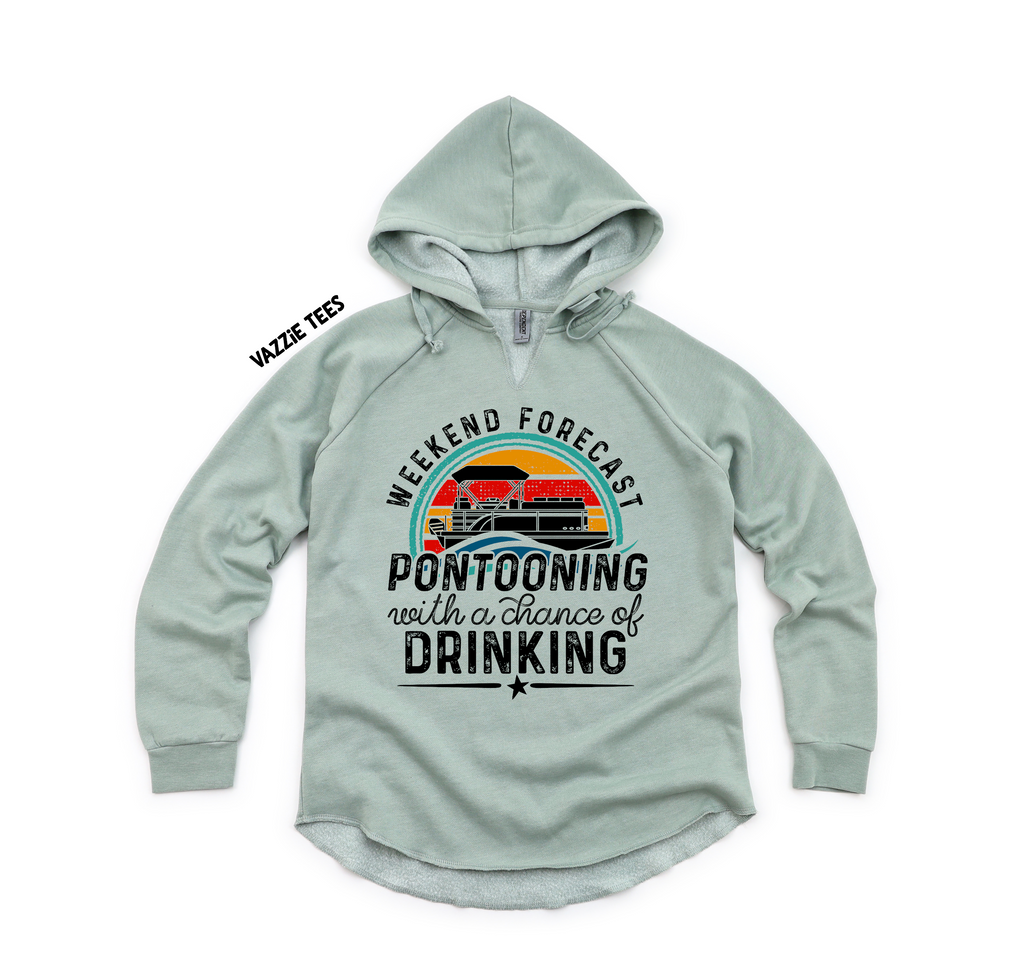 Weekend Forecast Pontooning Hooded Sweatshirt