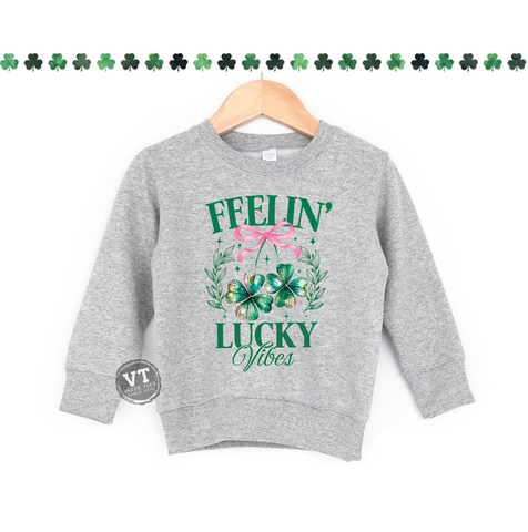 Feelin' Lucky Vibes Raglan Shirt