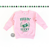 Feelin' Lucky Vibes Kids' Sweatshirt