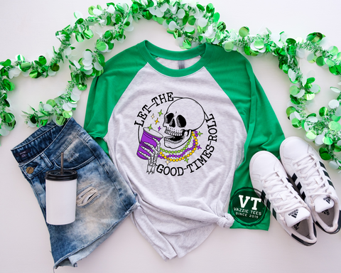 Mardi Gras Raglan Shirt