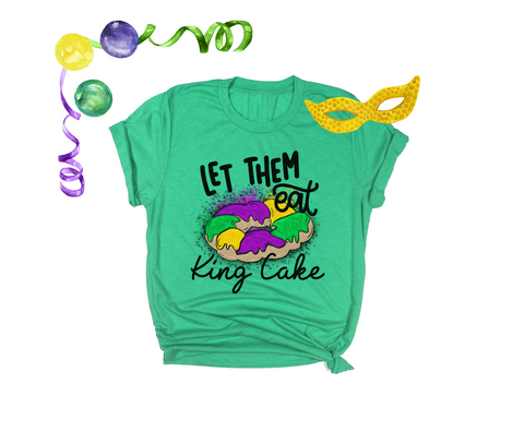 I'm Just Here for the King Cake Raglan Shirt