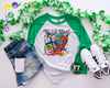 Mardi Gras Raglan Shirt