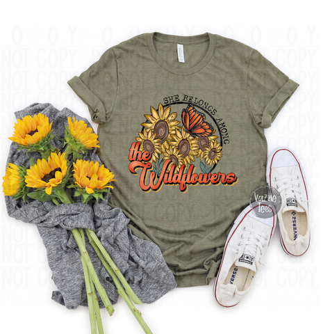 You Belong Among the Wildflowers Shirt